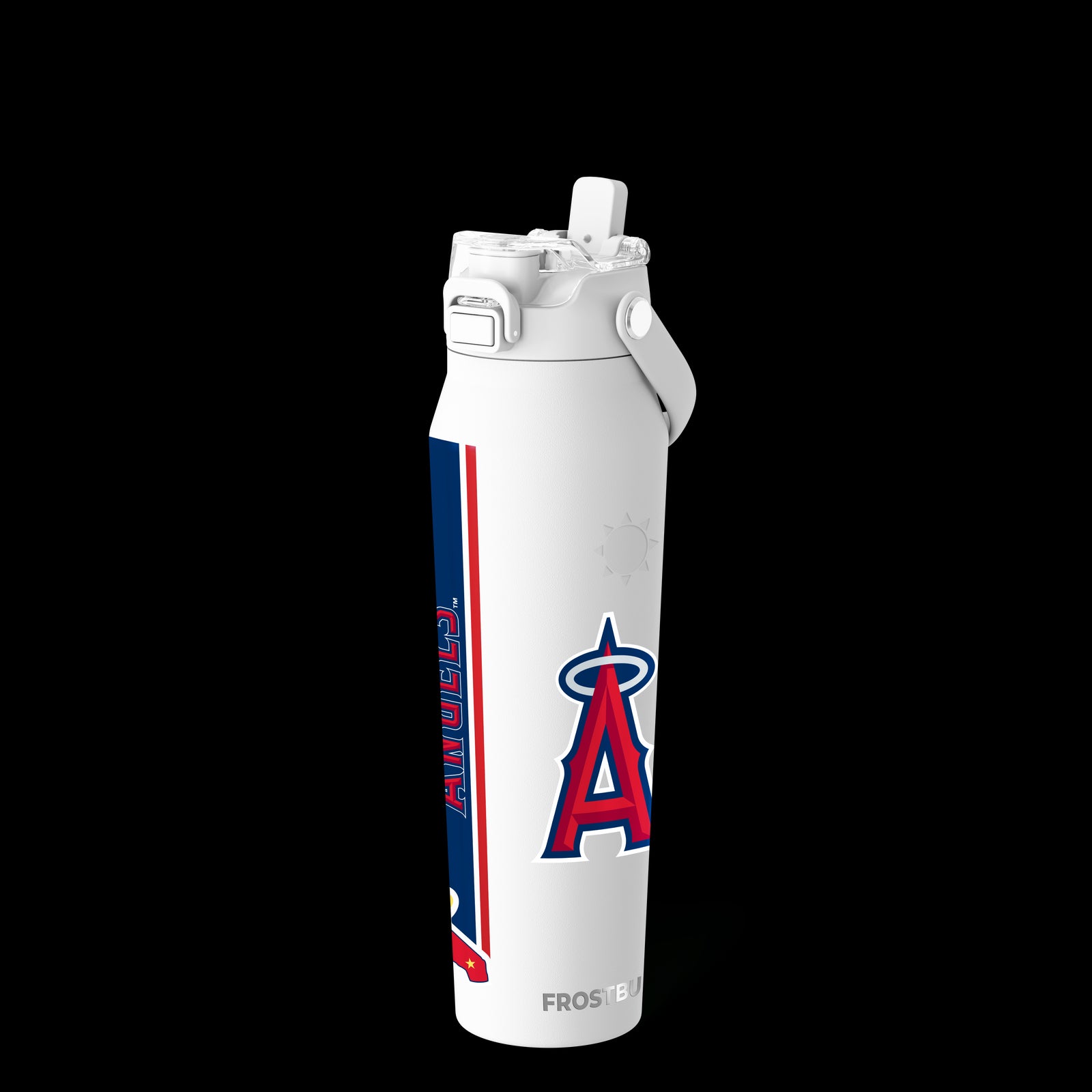 Featured 32oz insulated mug, co-branded for match day