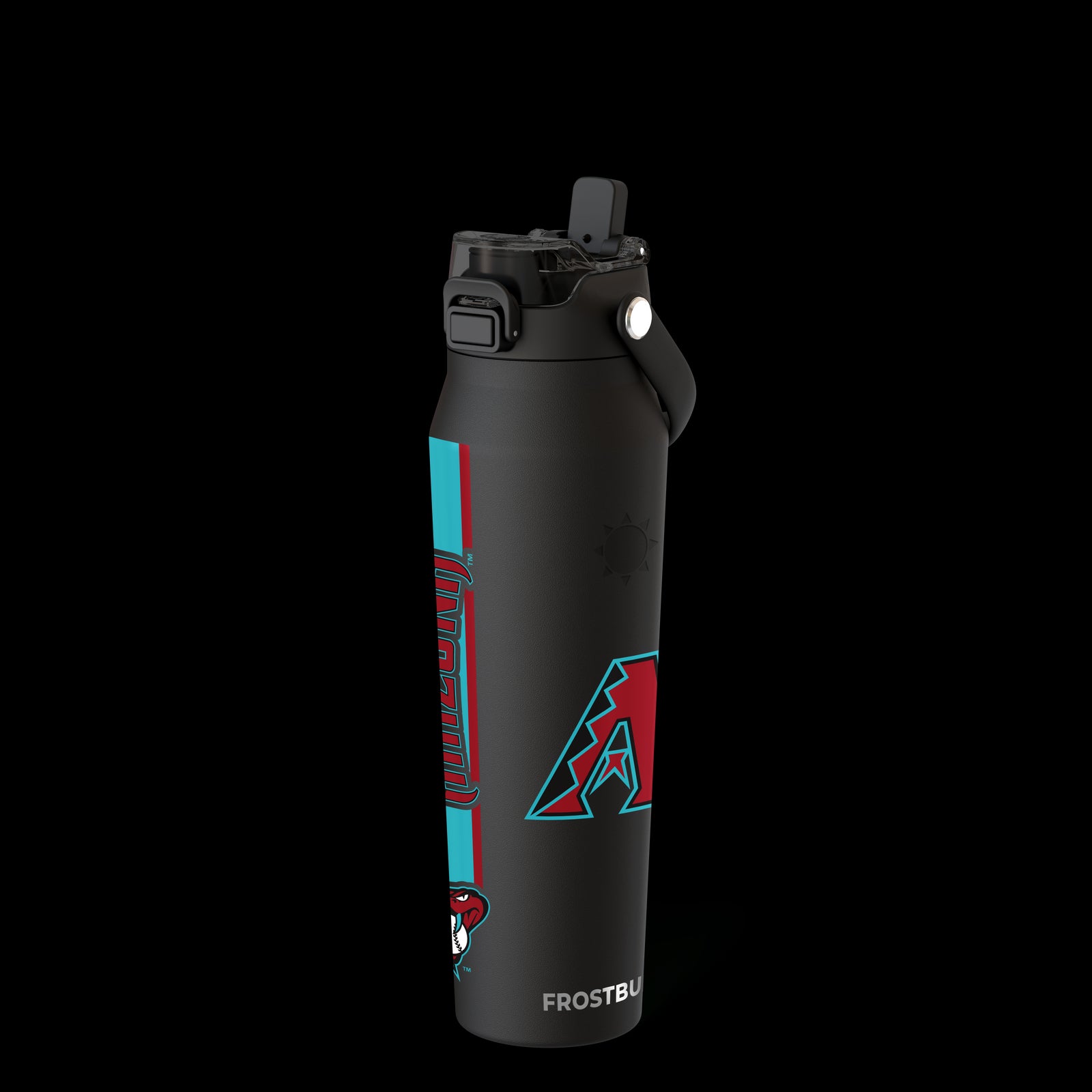 Featured 32oz insulated mug, co-branded for match day.