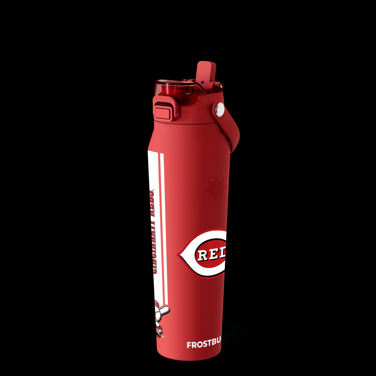 Featured 32oz insulated mug, co-branded for match day