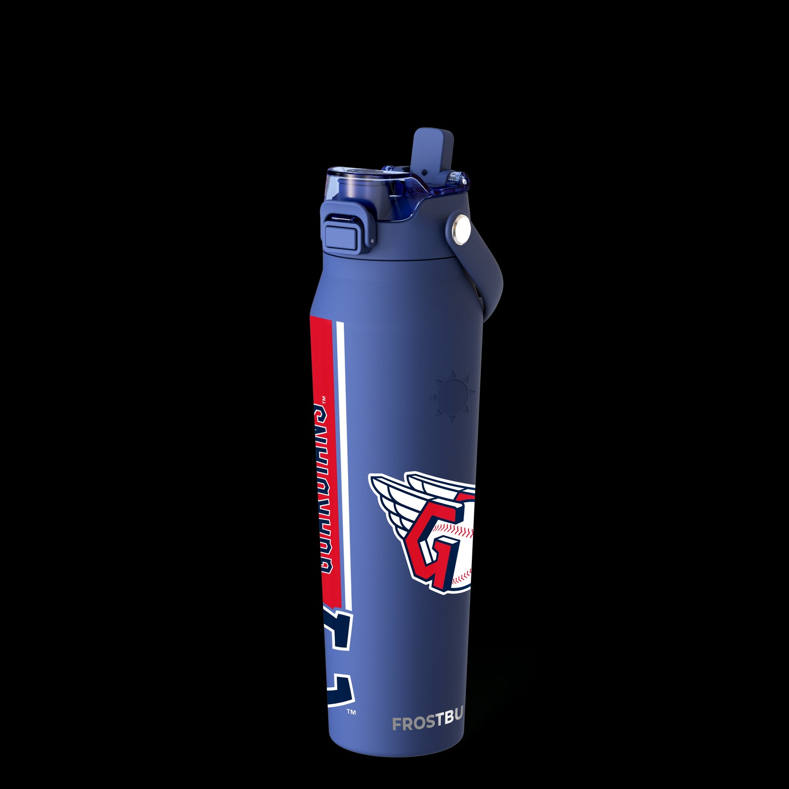 Featured 32oz insulated mug, co-branded for match day