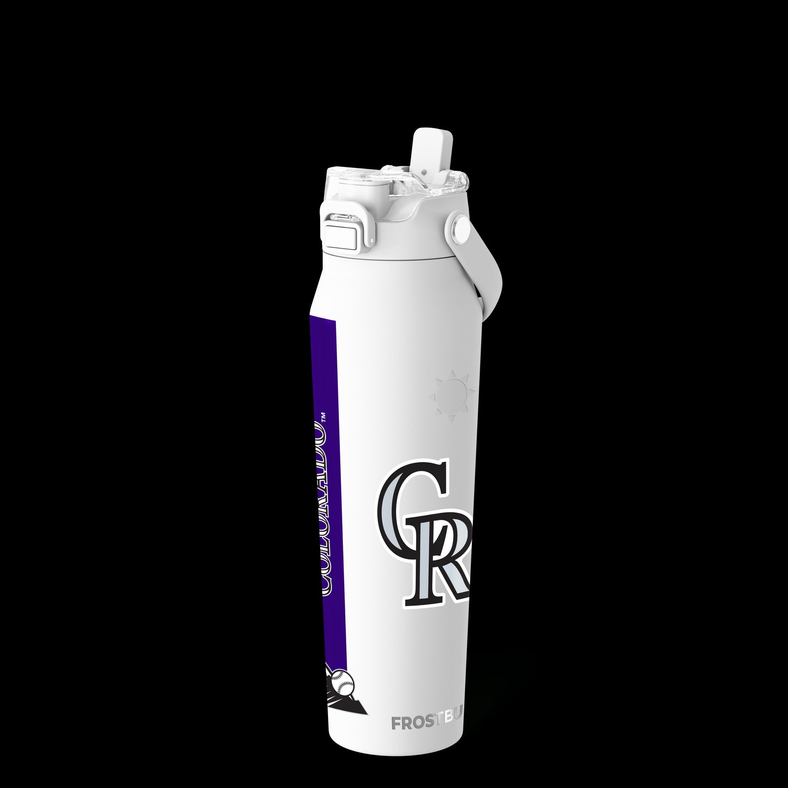 Featured 32oz insulated mug, co-branded for match day