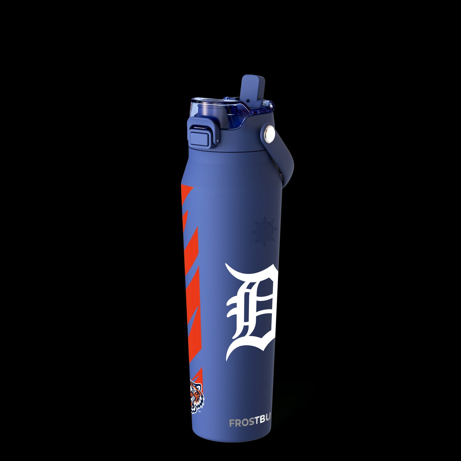 Featured 32oz insulated mug, co-branded for match day