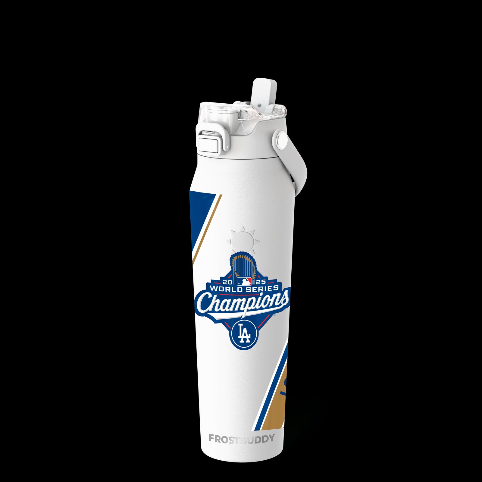 Featured 32oz insulated mug, co-branded for match day