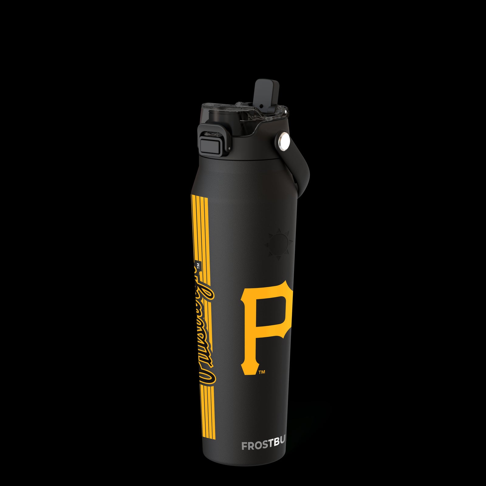Featured 32oz insulated mug, co-branded for match day