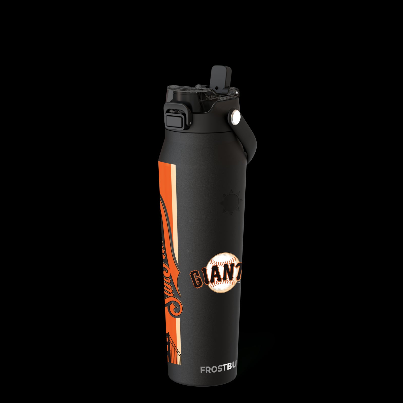 Featured 32oz insulated mug, co-branded for match day