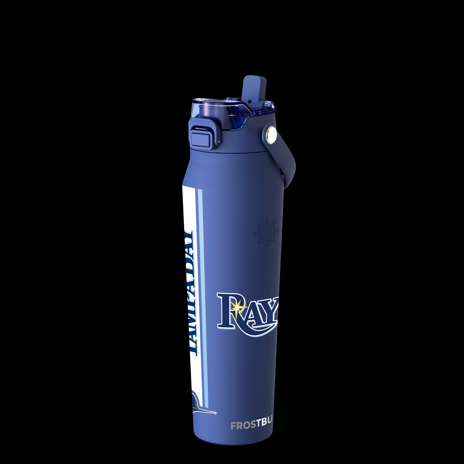 Featured 32oz insulated mug, co-branded for match day