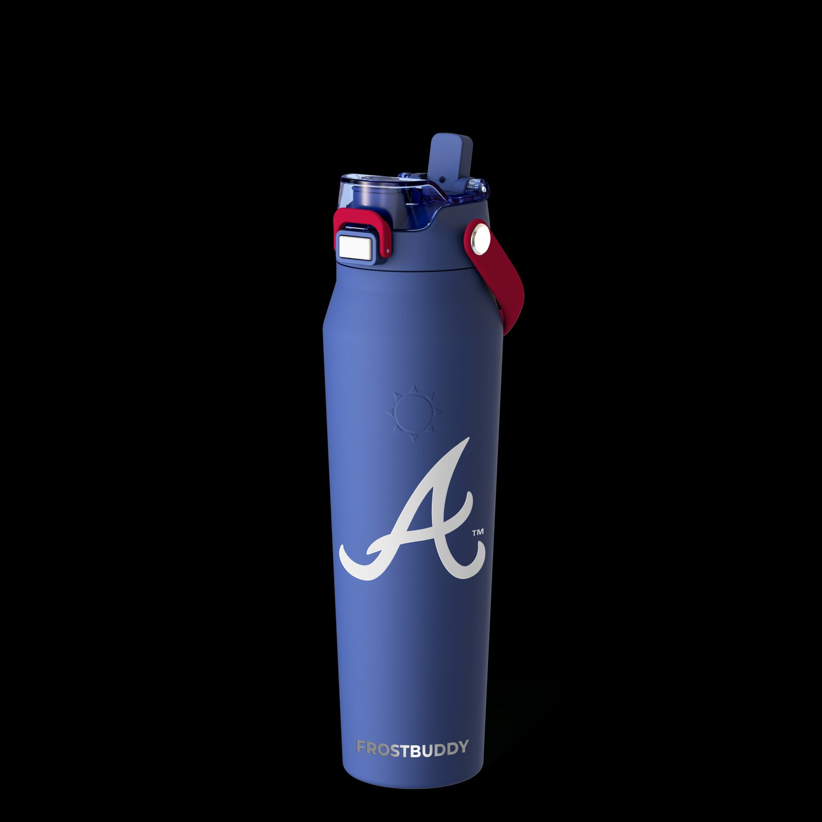 Featured 32oz insulated mug, co-branded for match day