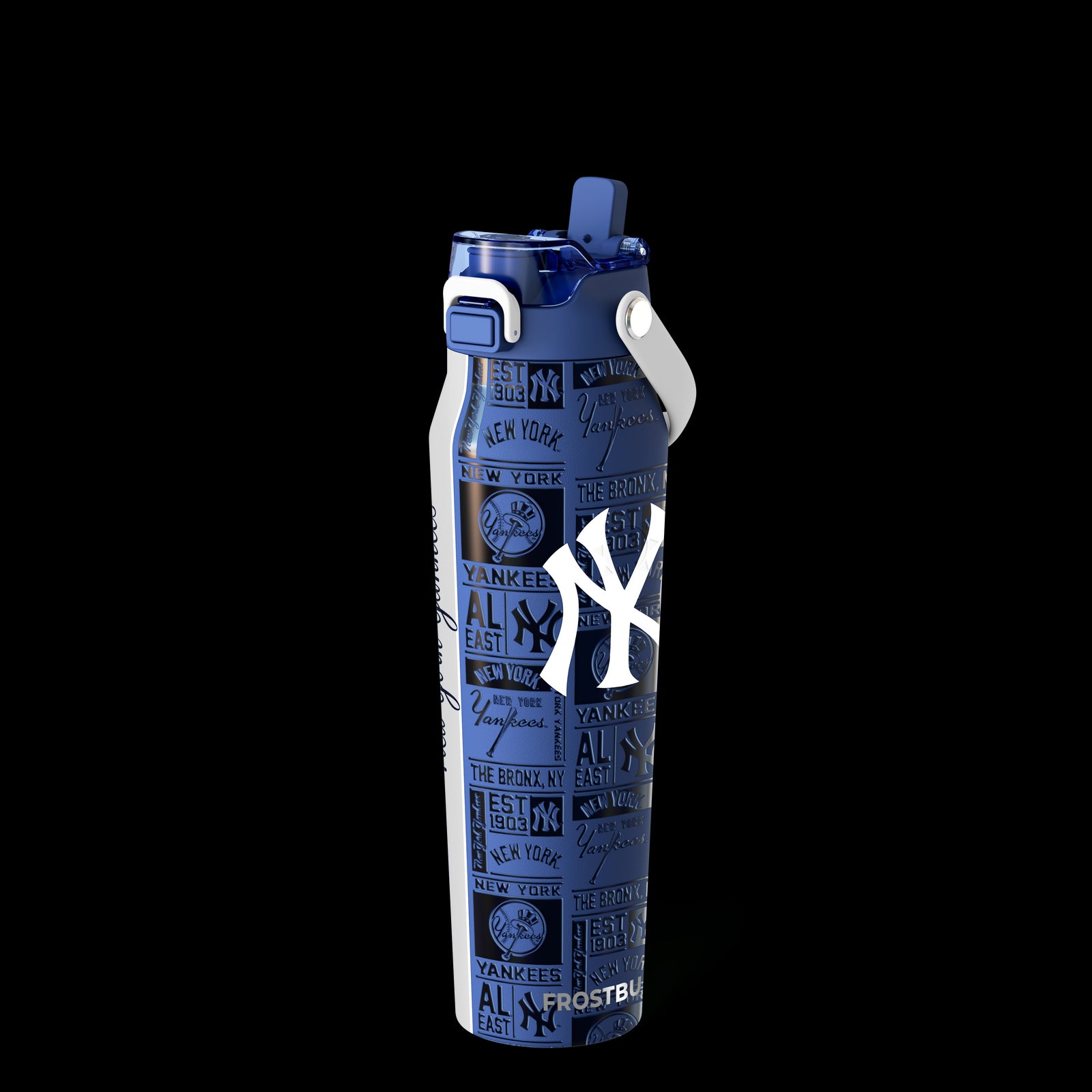 Featured 32oz insulated mug, co-branded for match day